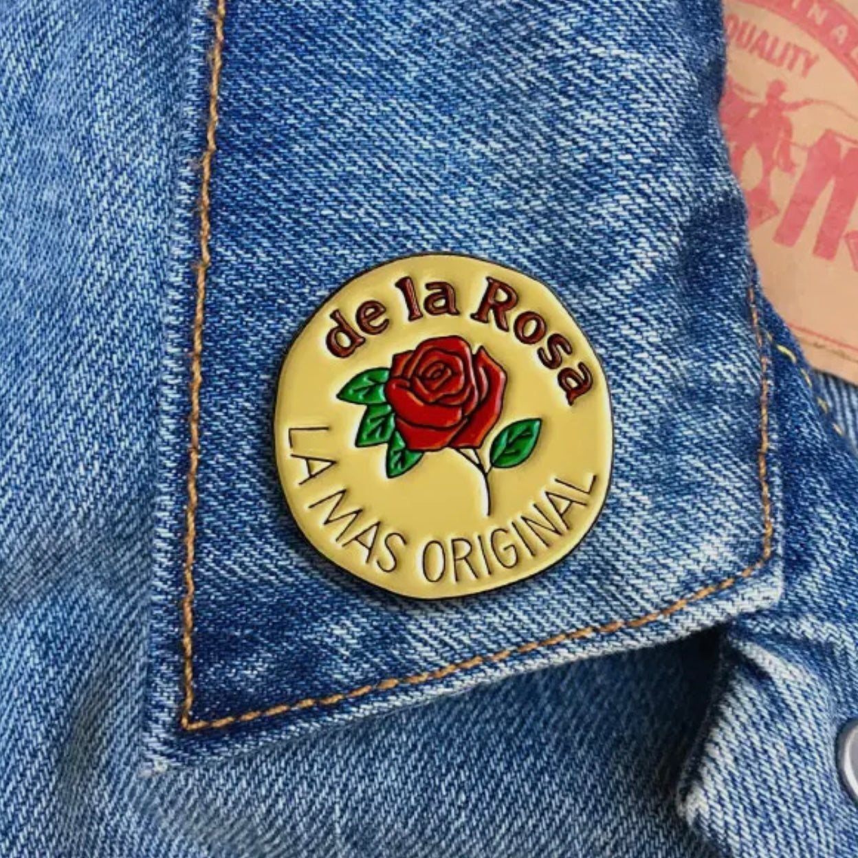 De La Rosa (Mazapán) Enamel Pin