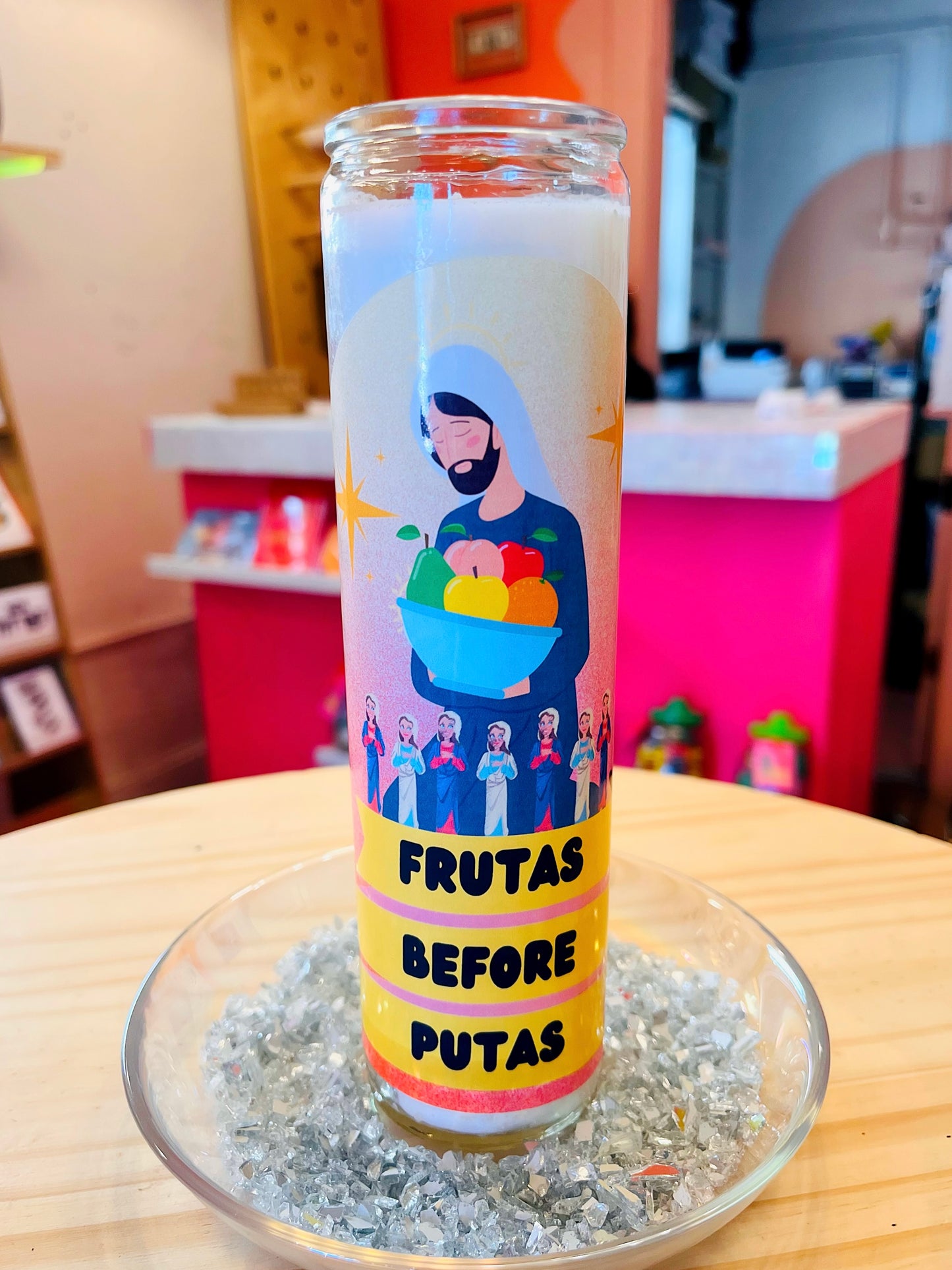 Frutas Before Putas Veladora