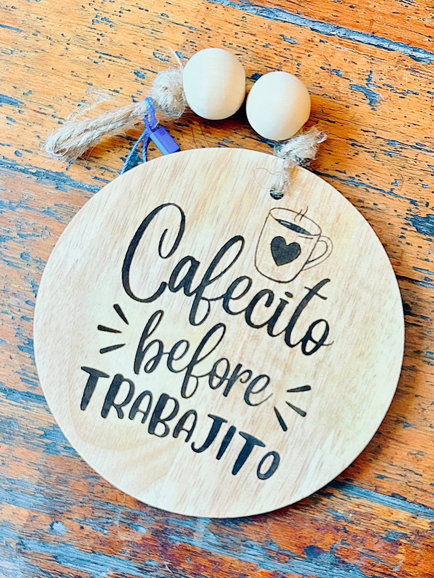 Cafecito Before Trabajito Wall Art