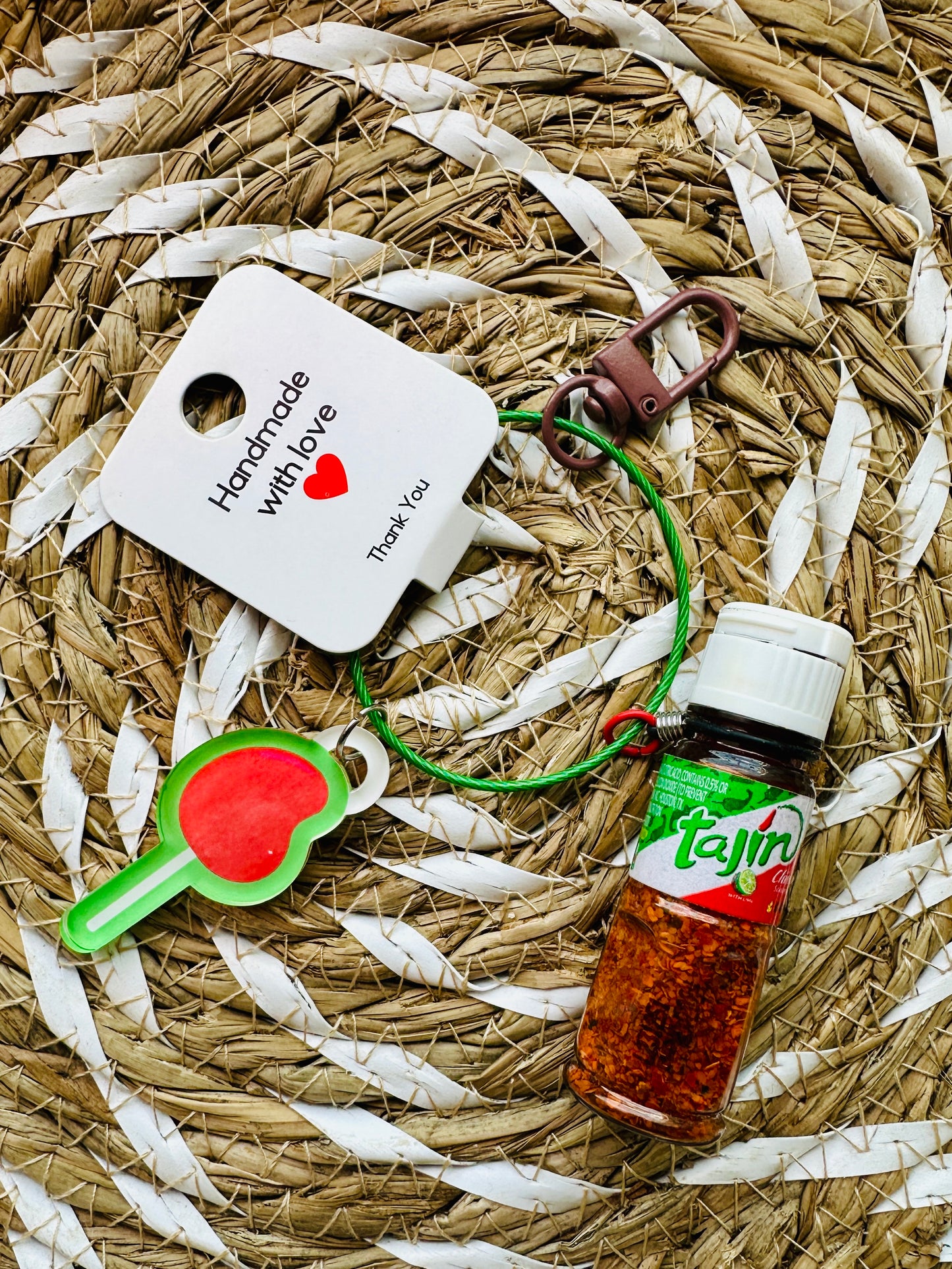 Tajín Y Mango Keychain