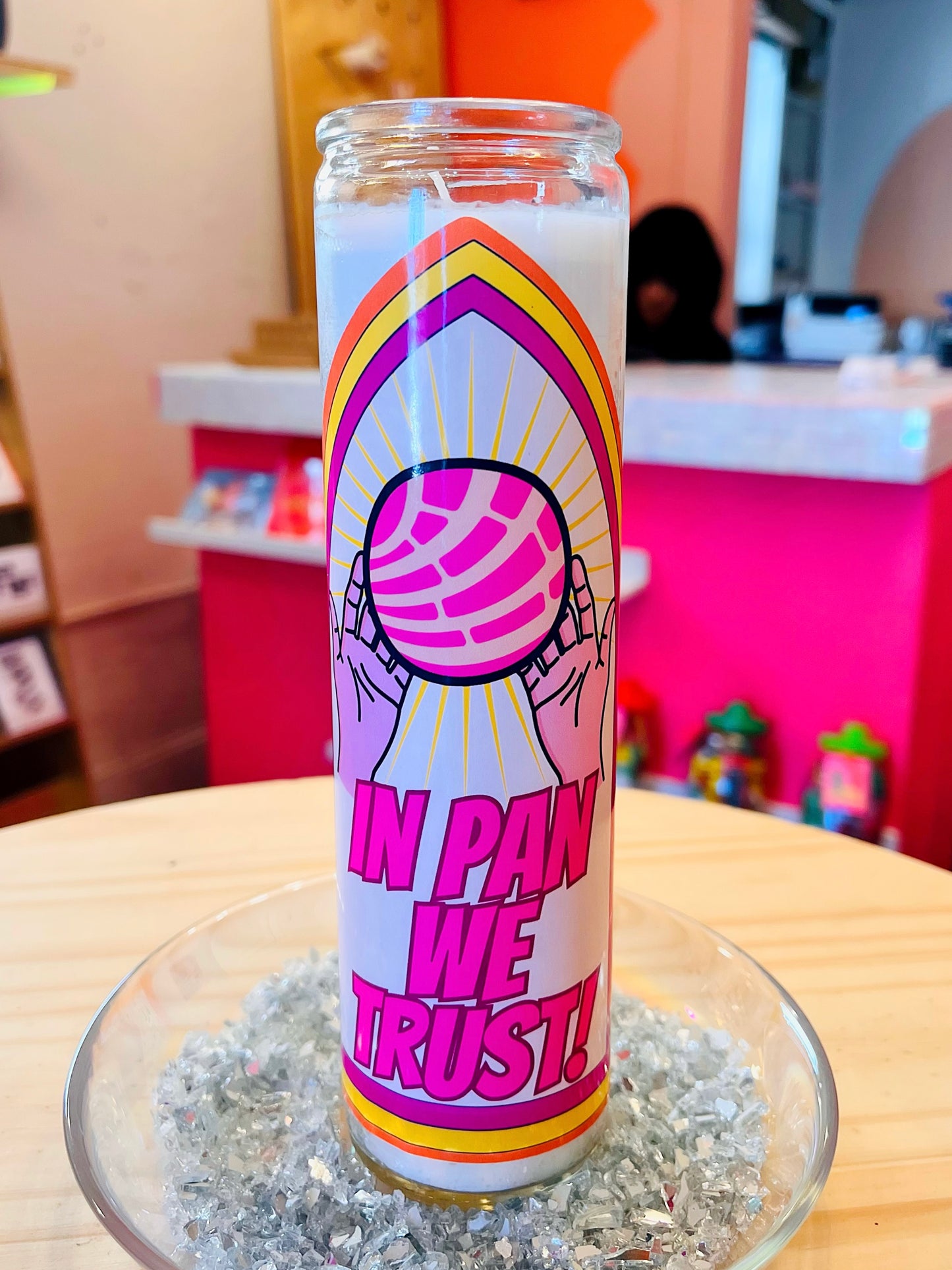 In Pan We Trust! Veladora