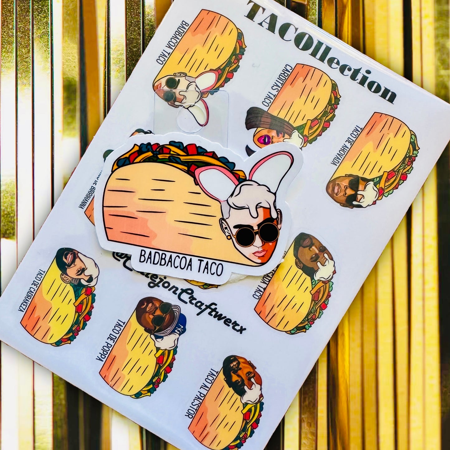 BADbacoa Taco Sticker