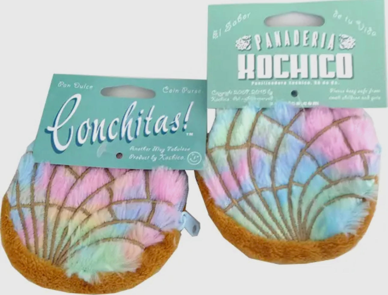 Xochico Pan Dulce Concha Plush Coin Purse