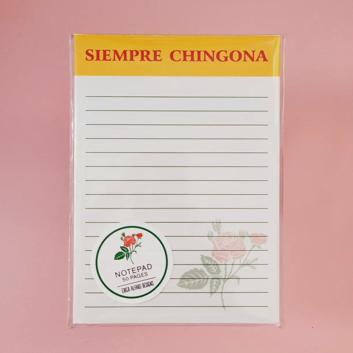 Siempre Chingona Notepad