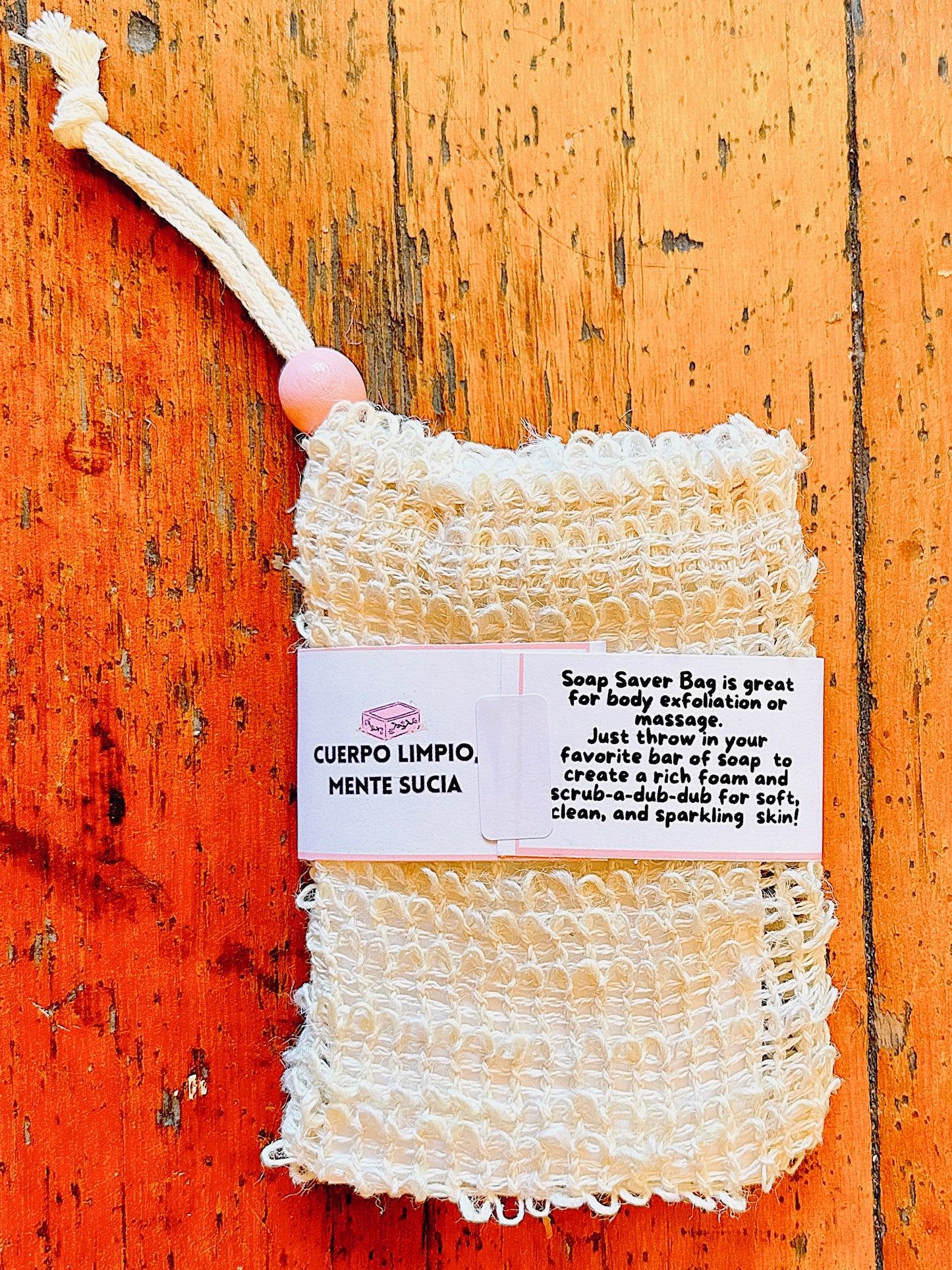 Exfoliating Soap Saver Bag