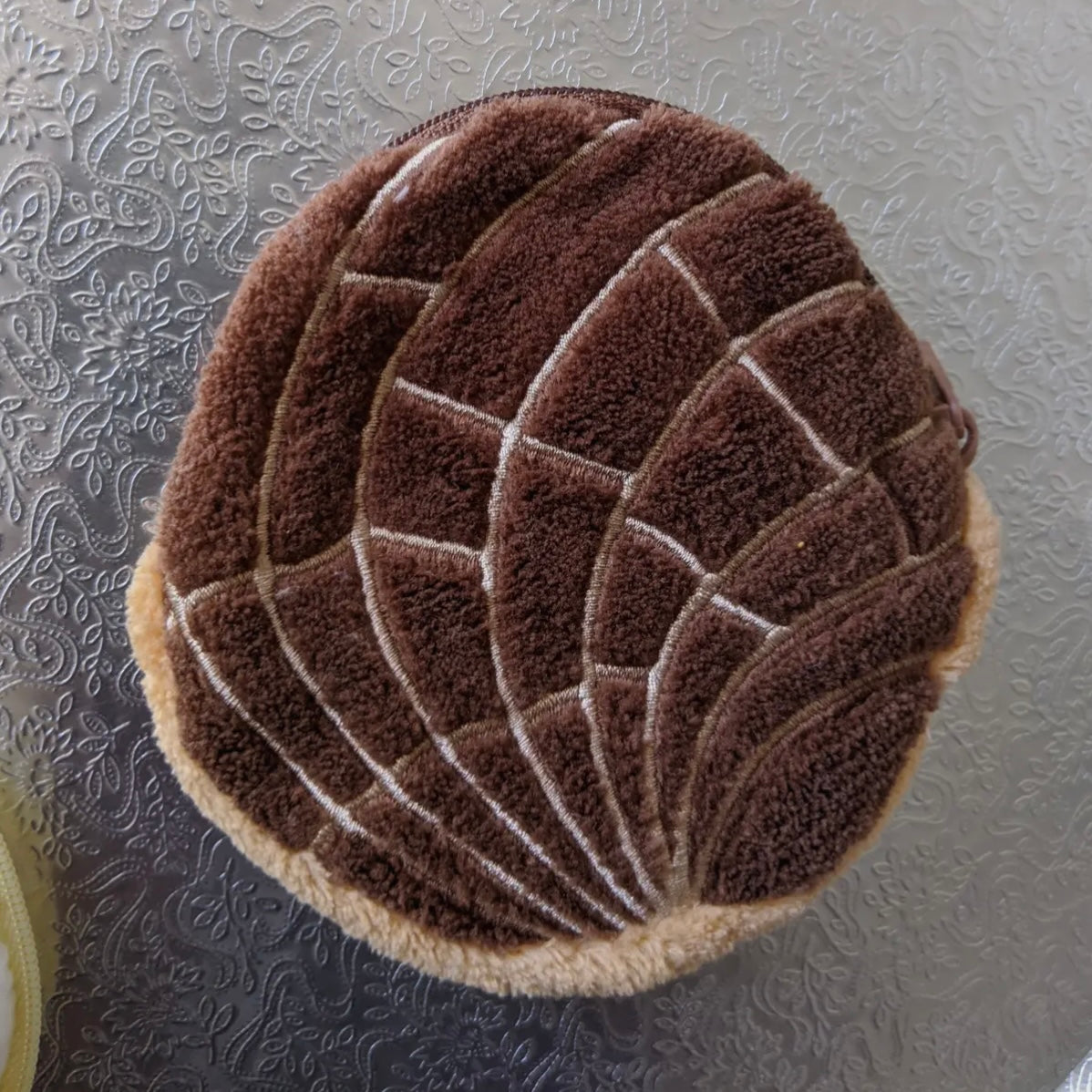 Xochico Pan Dulce Concha Plush Coin Purse