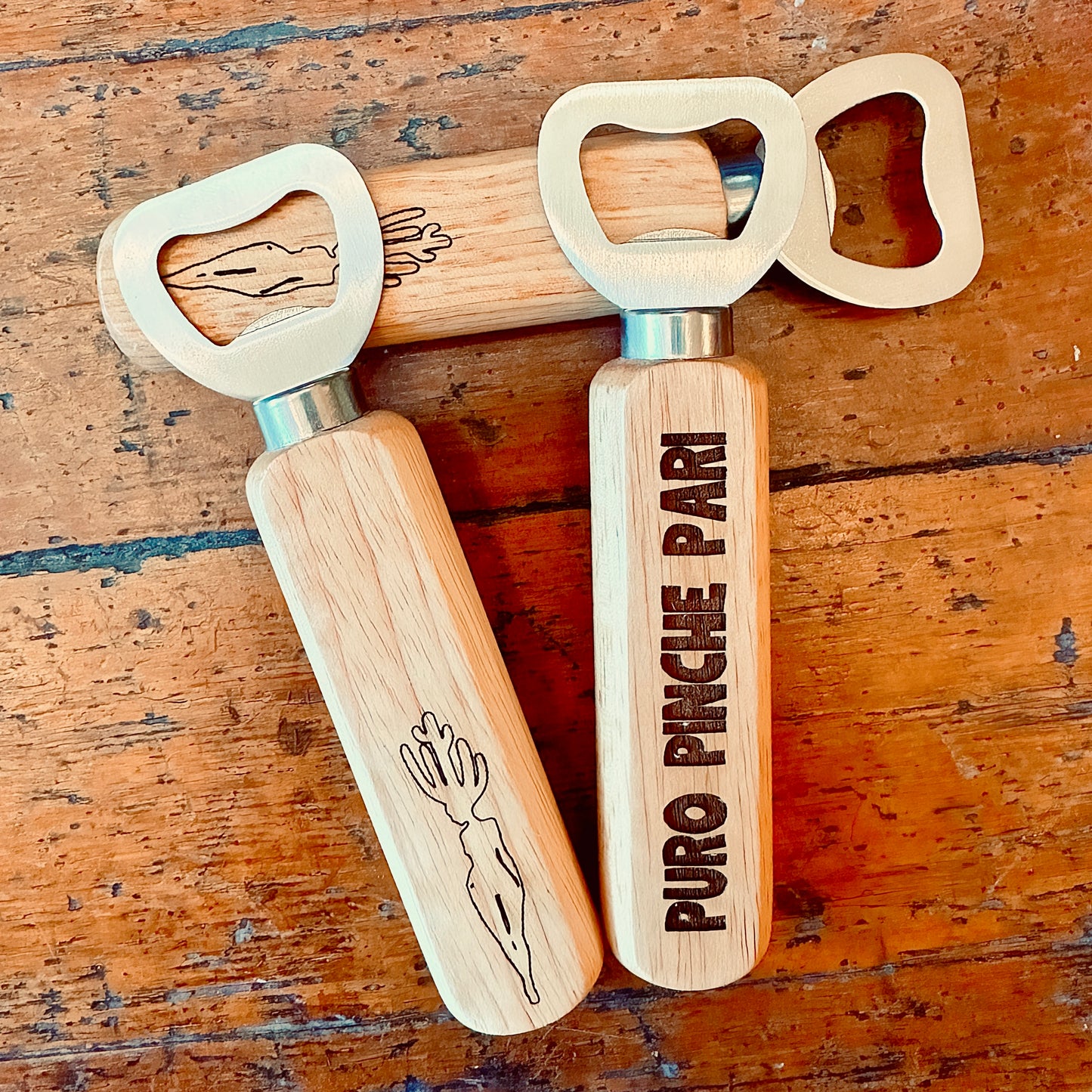 Wooden Bottle Opener