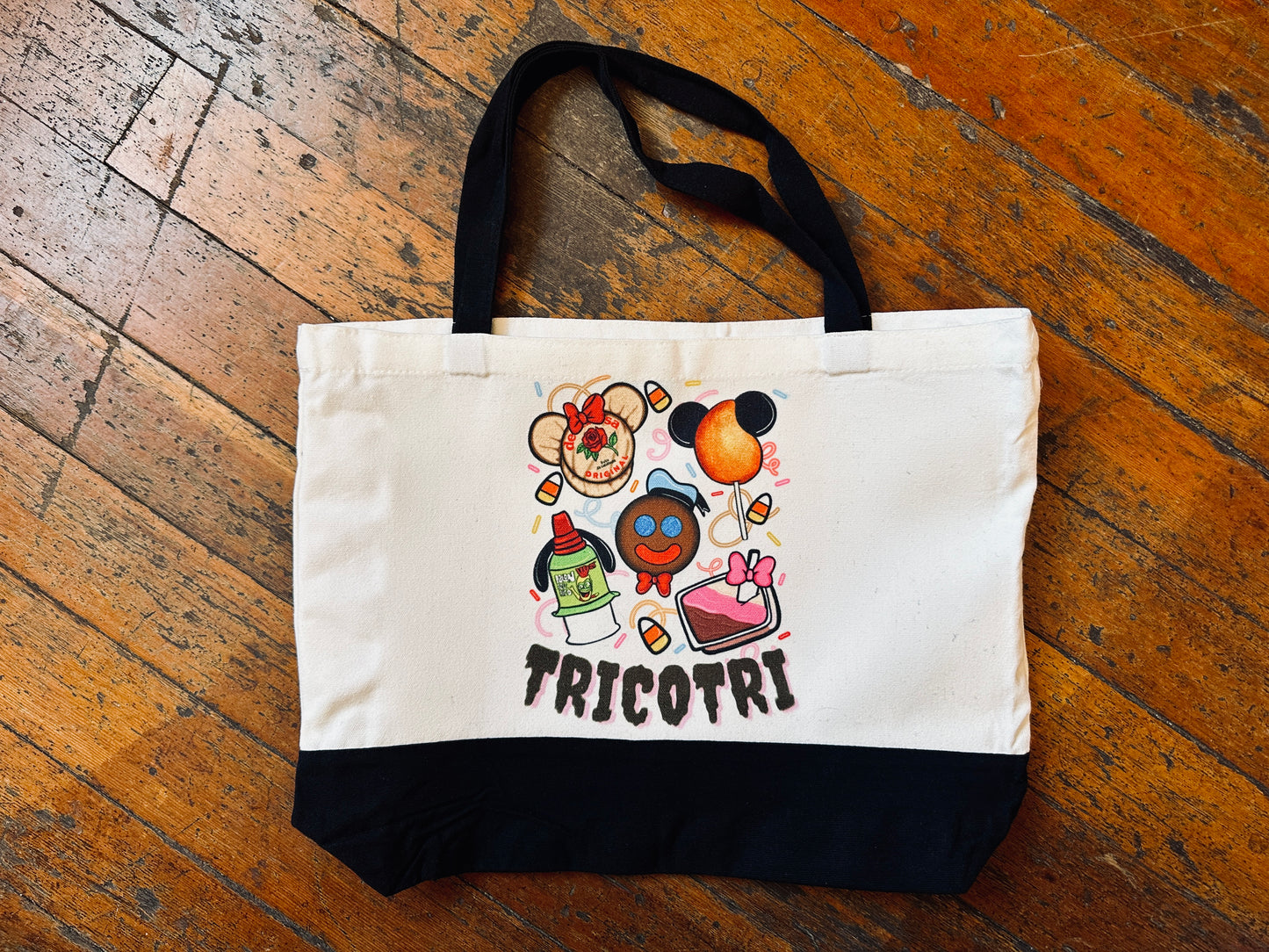 Tricotri Canvas Tote Bag