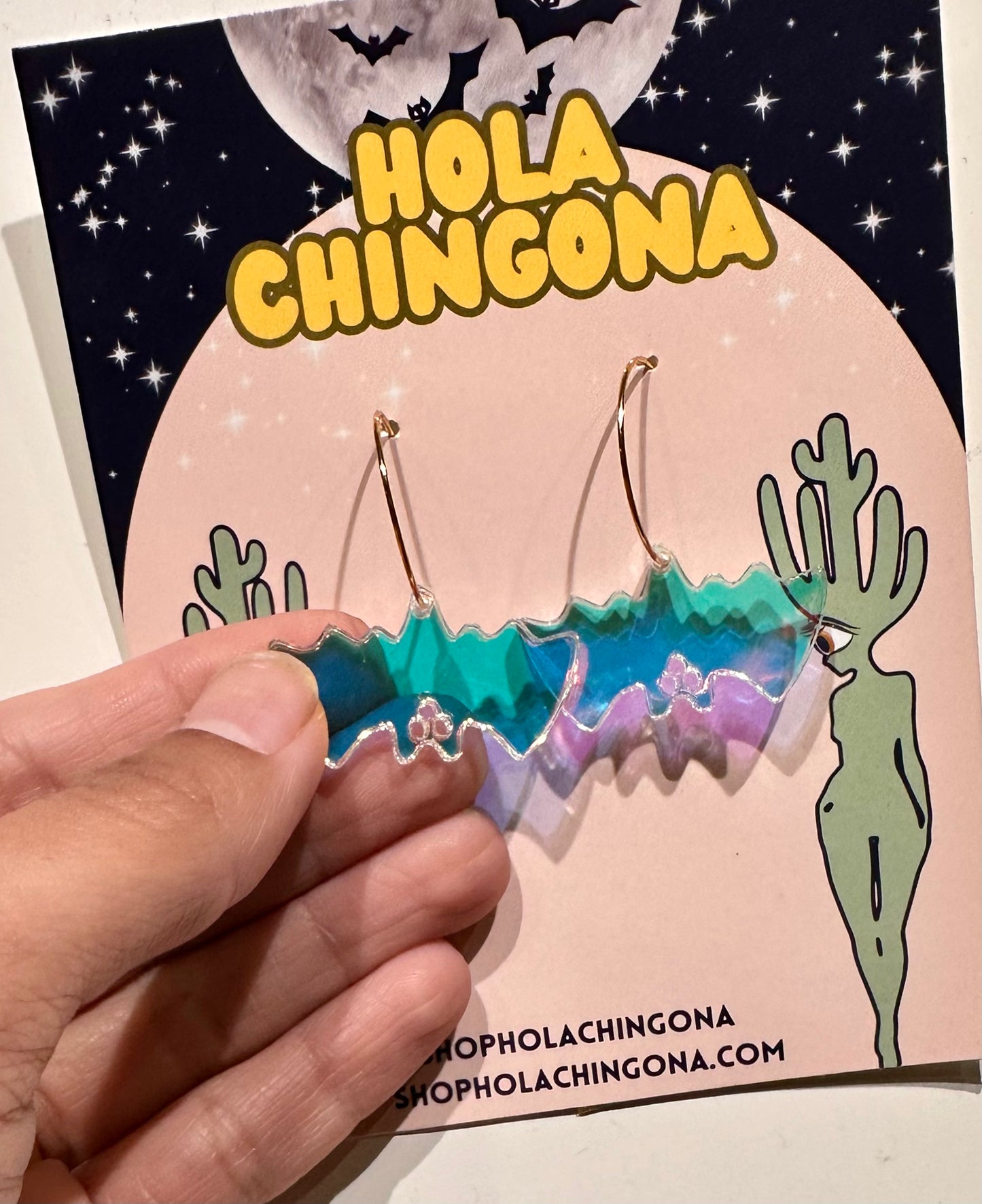 Leave Me Hanging Murciélago Hoops