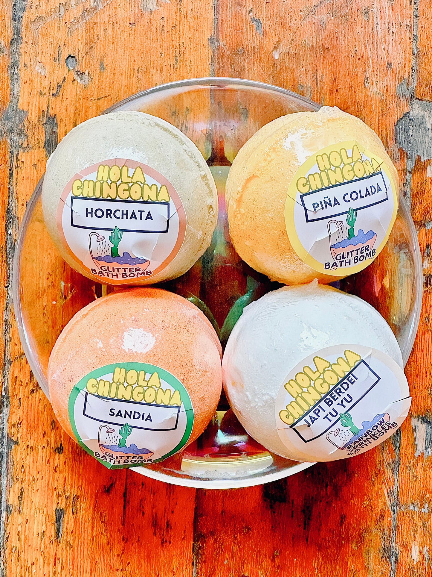 Japi Berdei Tu Yu Rainbow Sprinkles Bath Bomb