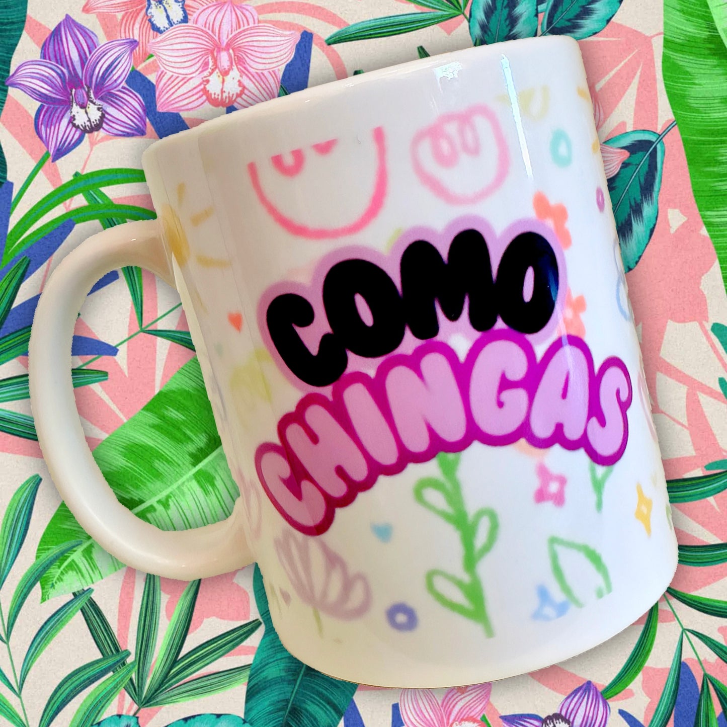 Como Chingas Ceramic Mug