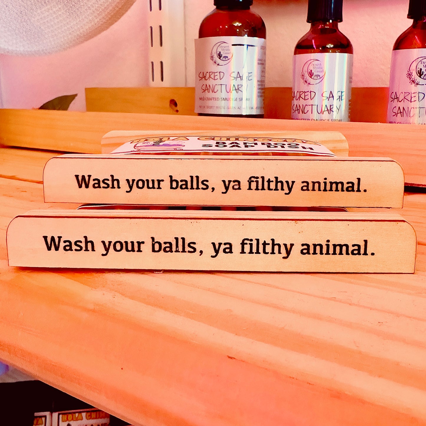 Bamboo Soap Dish