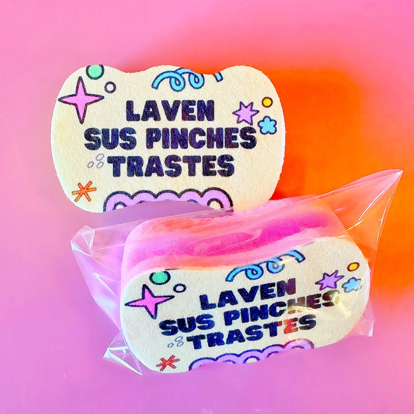 Laven Sus Pinches Trastes Sponge/Scrubber