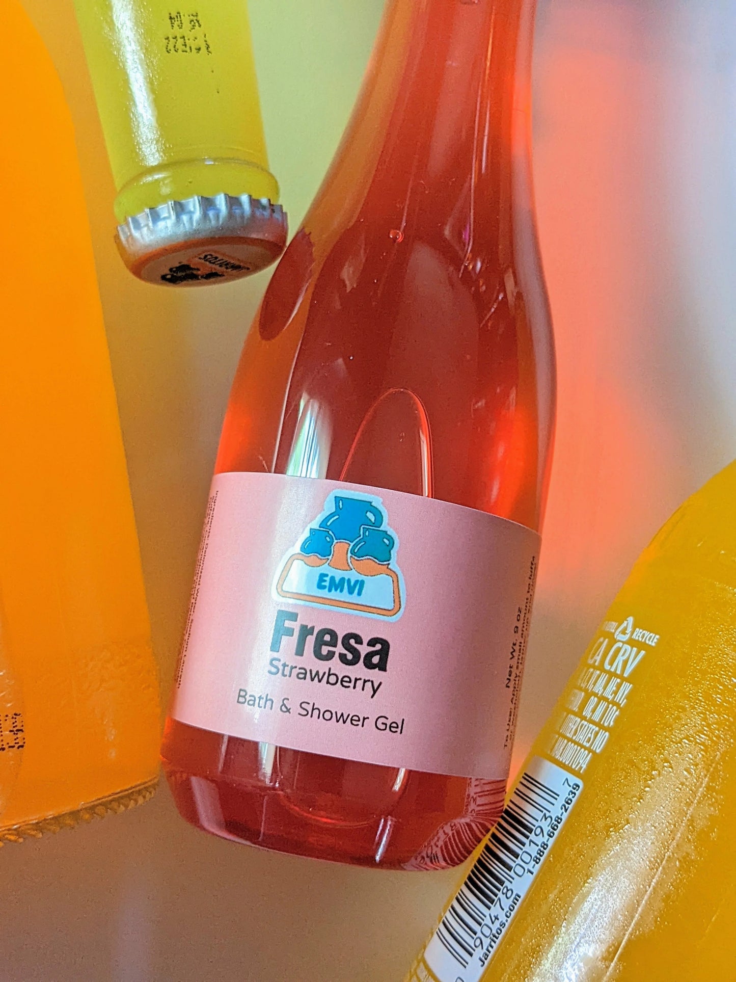 Emvi Beauty Fresa Jarrito Inspired Bath & Shower Gel