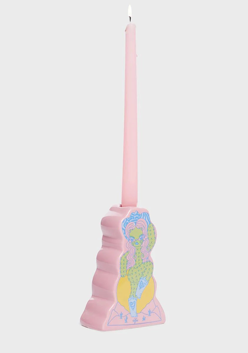 Valfré Saguaro Gal Candle Holder