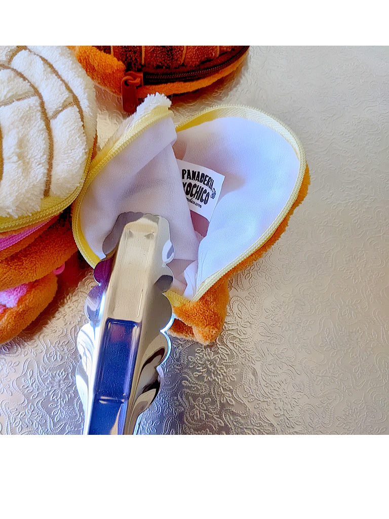 Xochico Pan Dulce Concha Plush Coin Purse