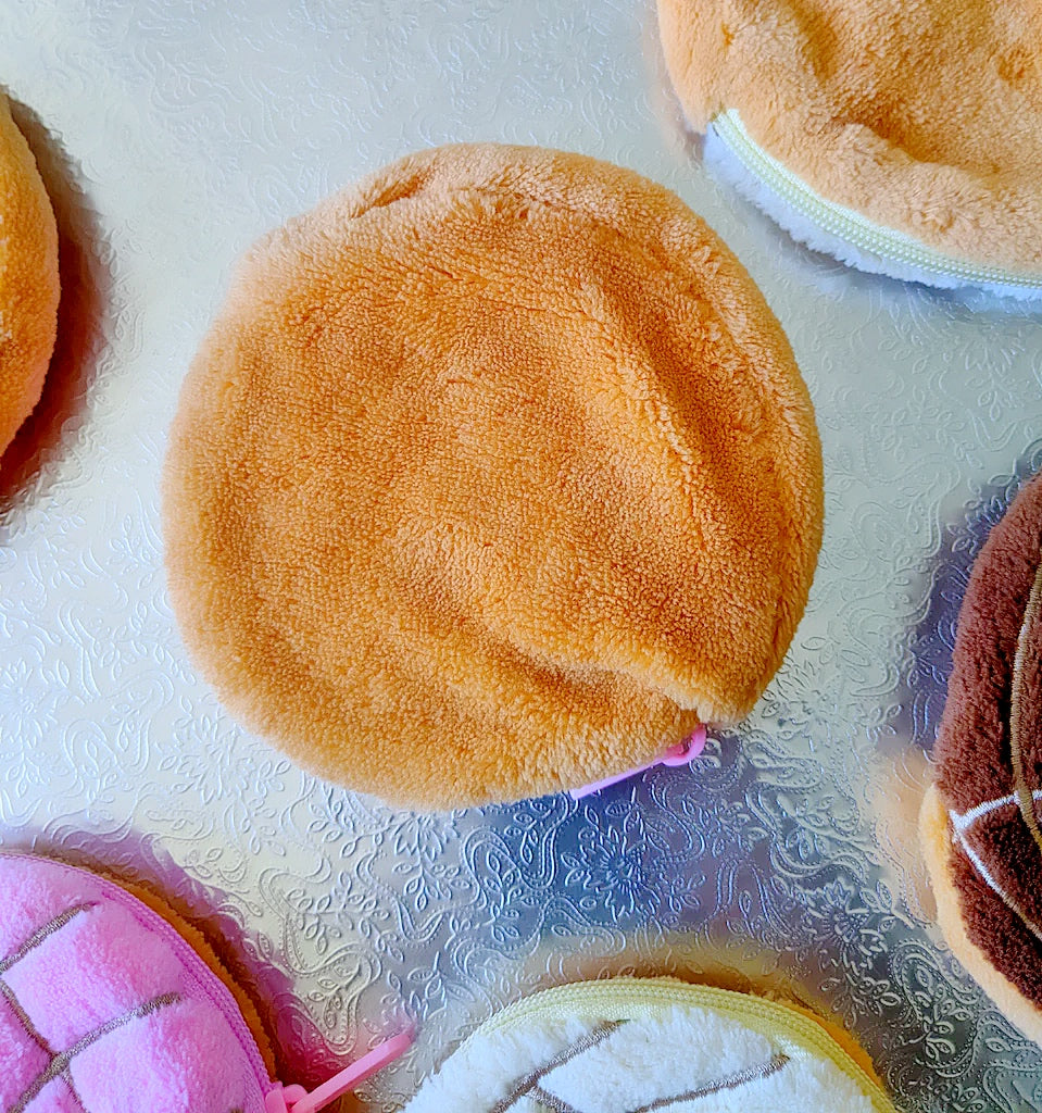Xochico Pan Dulce Concha Plush Coin Purse