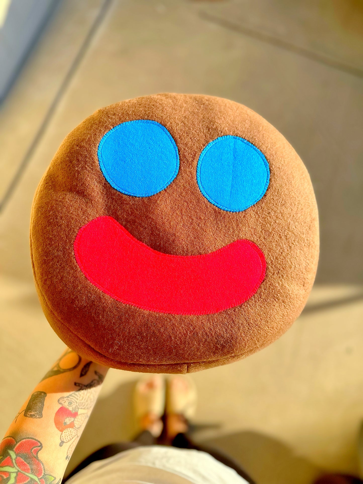 Hola Chingona Original Two-Faced Payaso Pillow