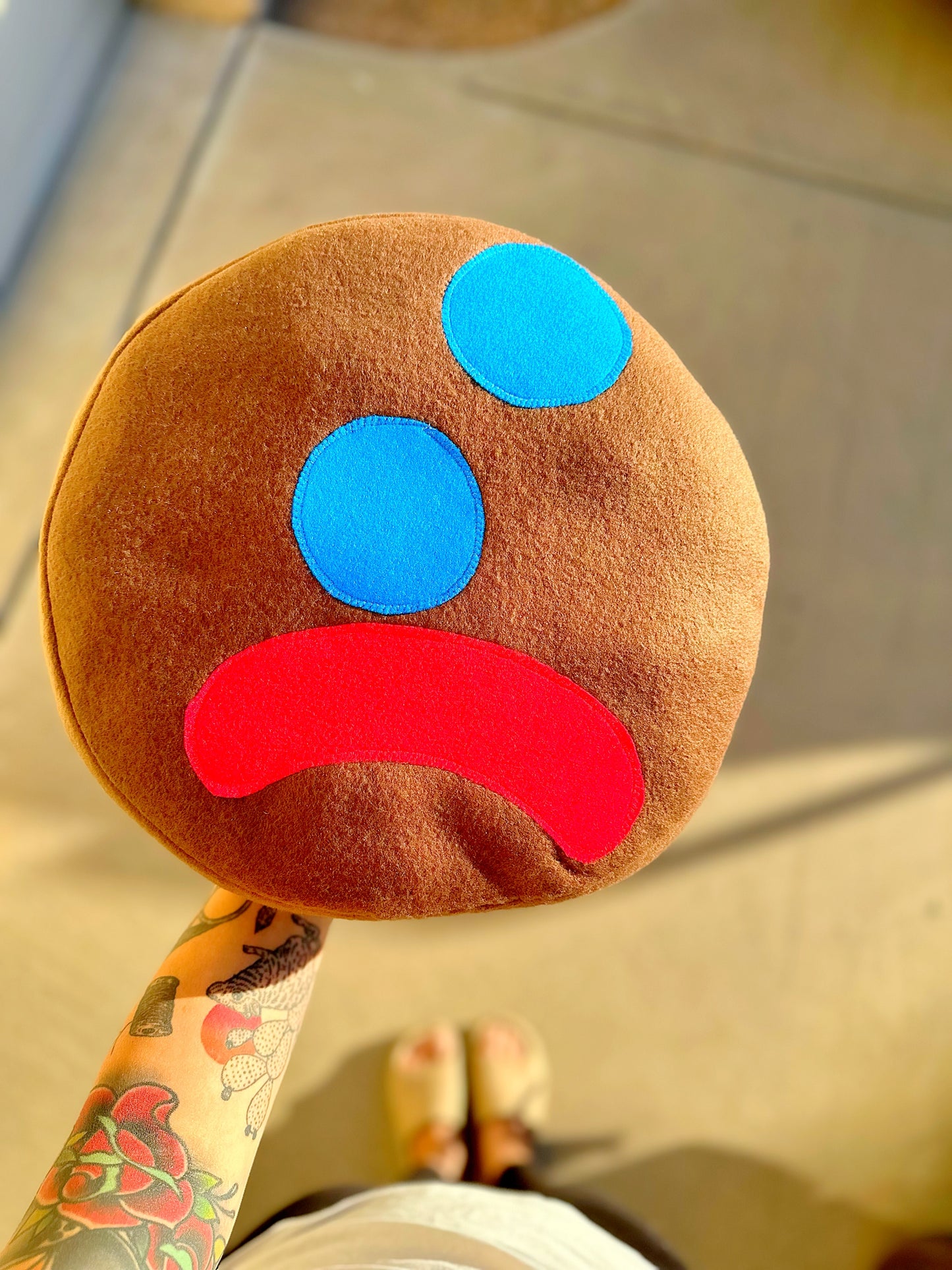 Hola Chingona Original Two-Faced Payaso Pillow