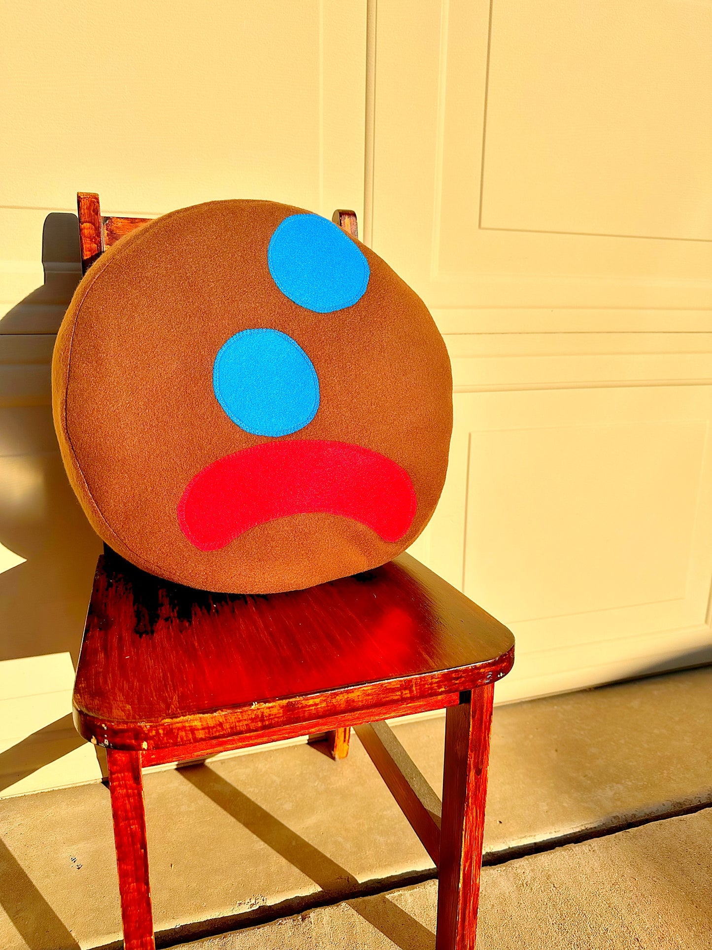 Hola Chingona Original Two-Faced Payaso Pillow