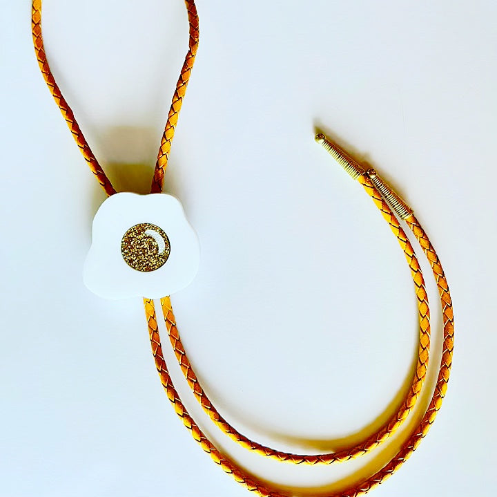 Huevito Bolo Tie