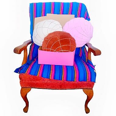 Pan Dulce Plush Concha Cushions