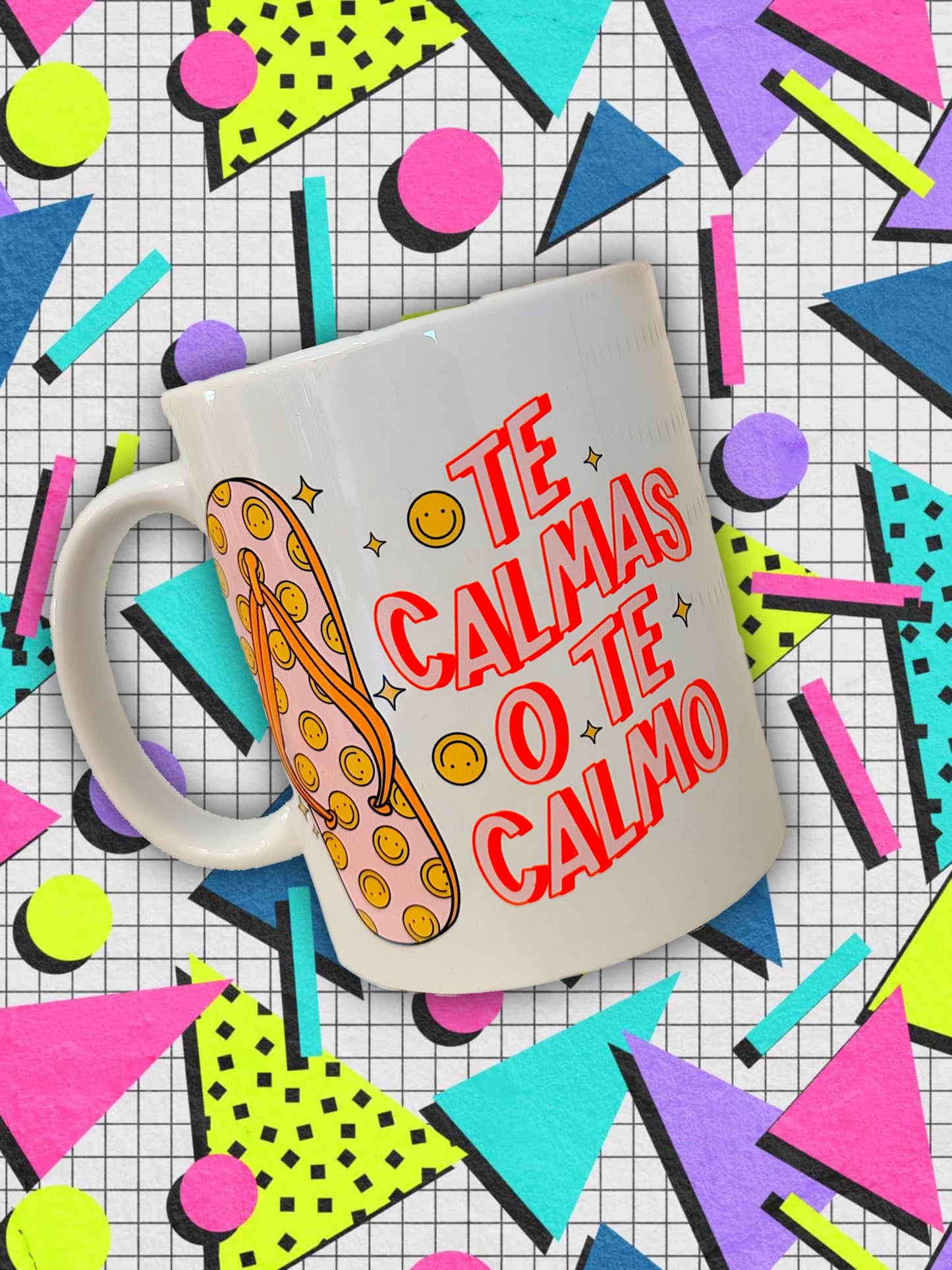 Te Calmas O Te Calmo Ceramic Mug