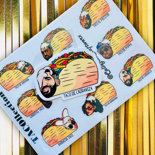 Taco De CaDRAKEza Sticker