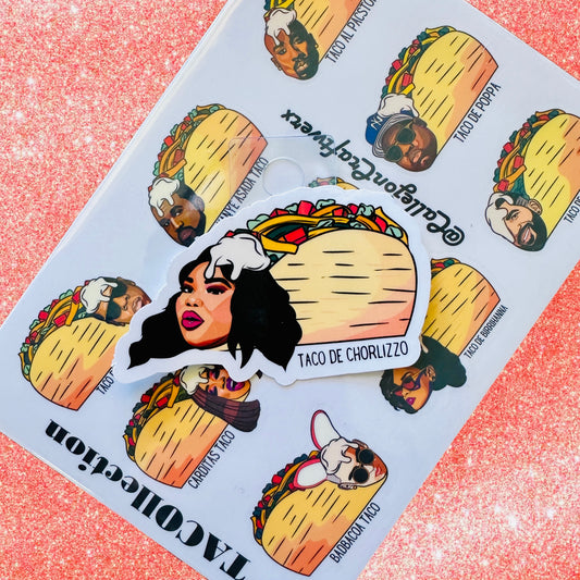 Tacos De ChorLIZZO Sticker