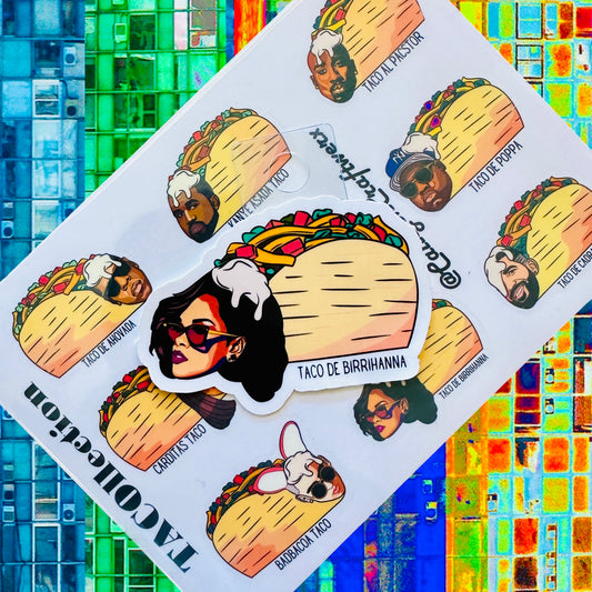 Taco De BirRIHANNA Sticker