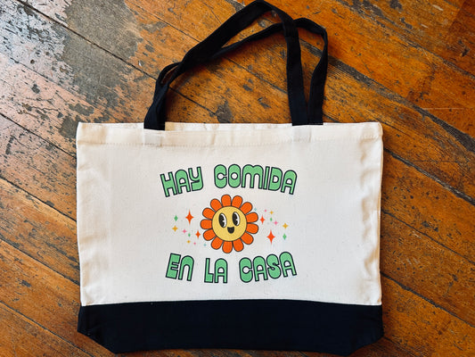 Hay Comida En La Casa Canvas Tote Bag