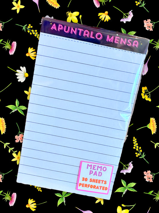 Apúntalo Mensa Memo Pad