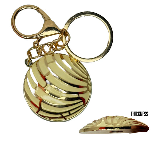 Pan Dulce Enamel Metal Key Chain